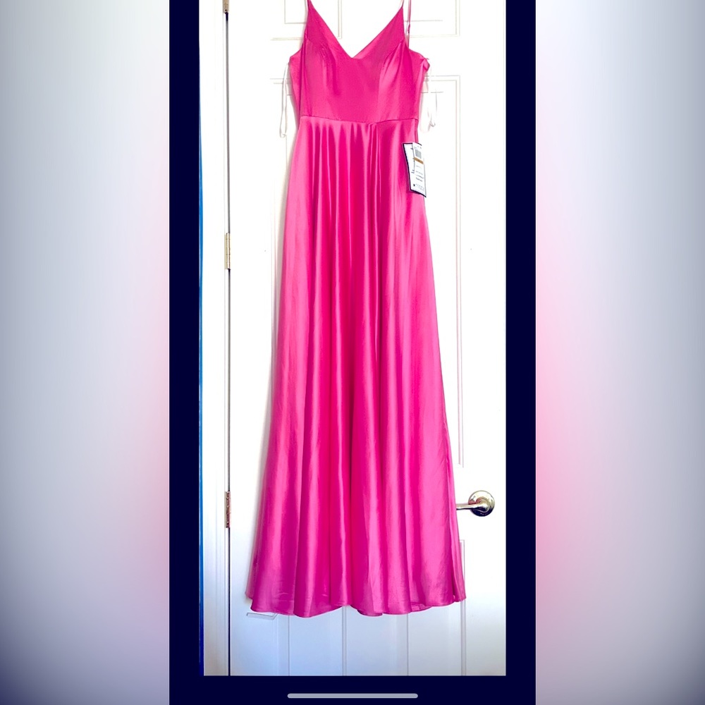 Pink formal dress